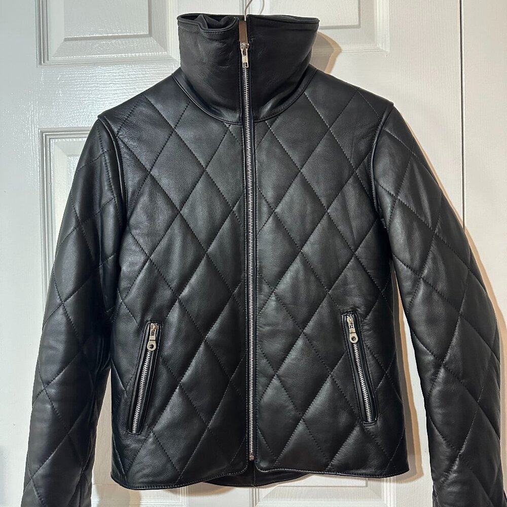 Mexican furriers handmade leather jacket